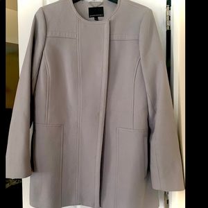 Banana Republic linen blend top coat